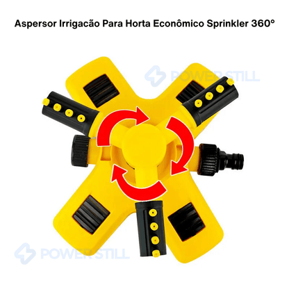 Aspersor Irrigacão Para Horta Econômico Sprinkler 360°