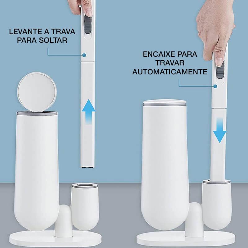 Escova Sanitária Descartável Power Plus - Bônus 10 Refis