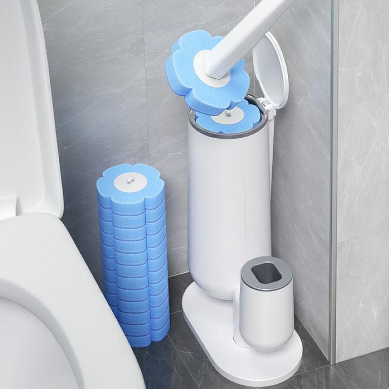 Escova Sanitária Descartável Power Plus - Bônus 10 Refis