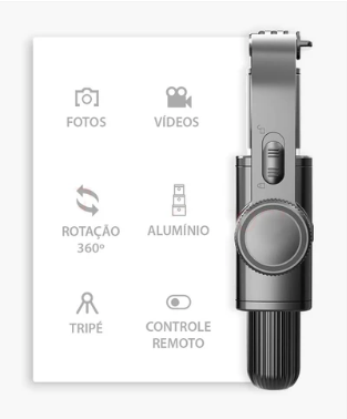 Estabilizador Gimbal selfie stick | IOS, ANDROID