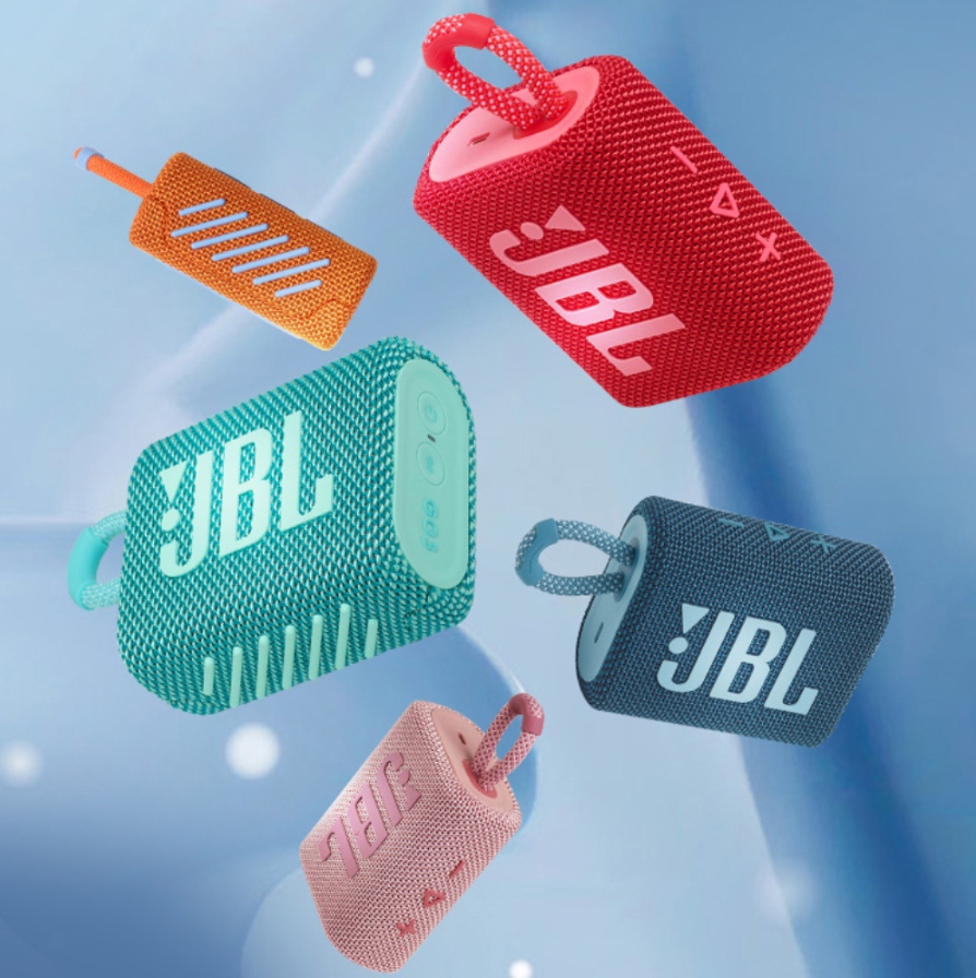 Caixa De Som JBL GO 3 Portátil (À Prova D 'Água)