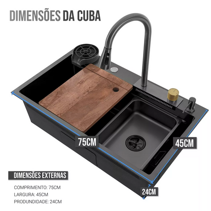 Cuba Cozinha Gourmet Preto