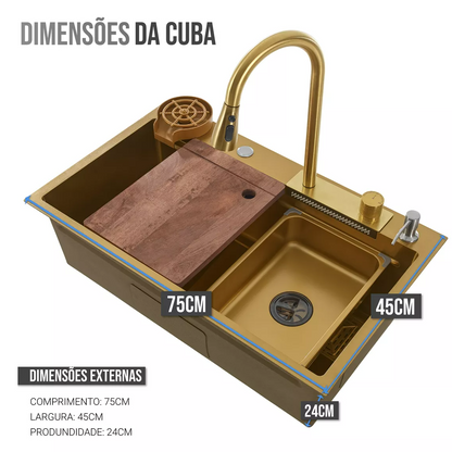 Cuba Cozinha Gourmet Dourado