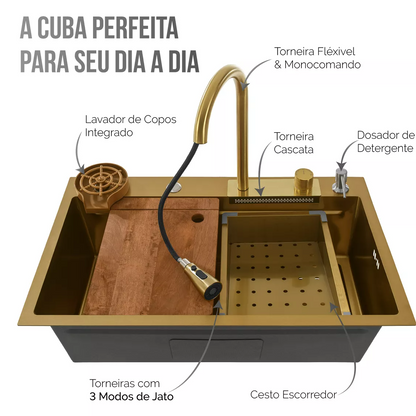 Cuba Cozinha Gourmet Dourado