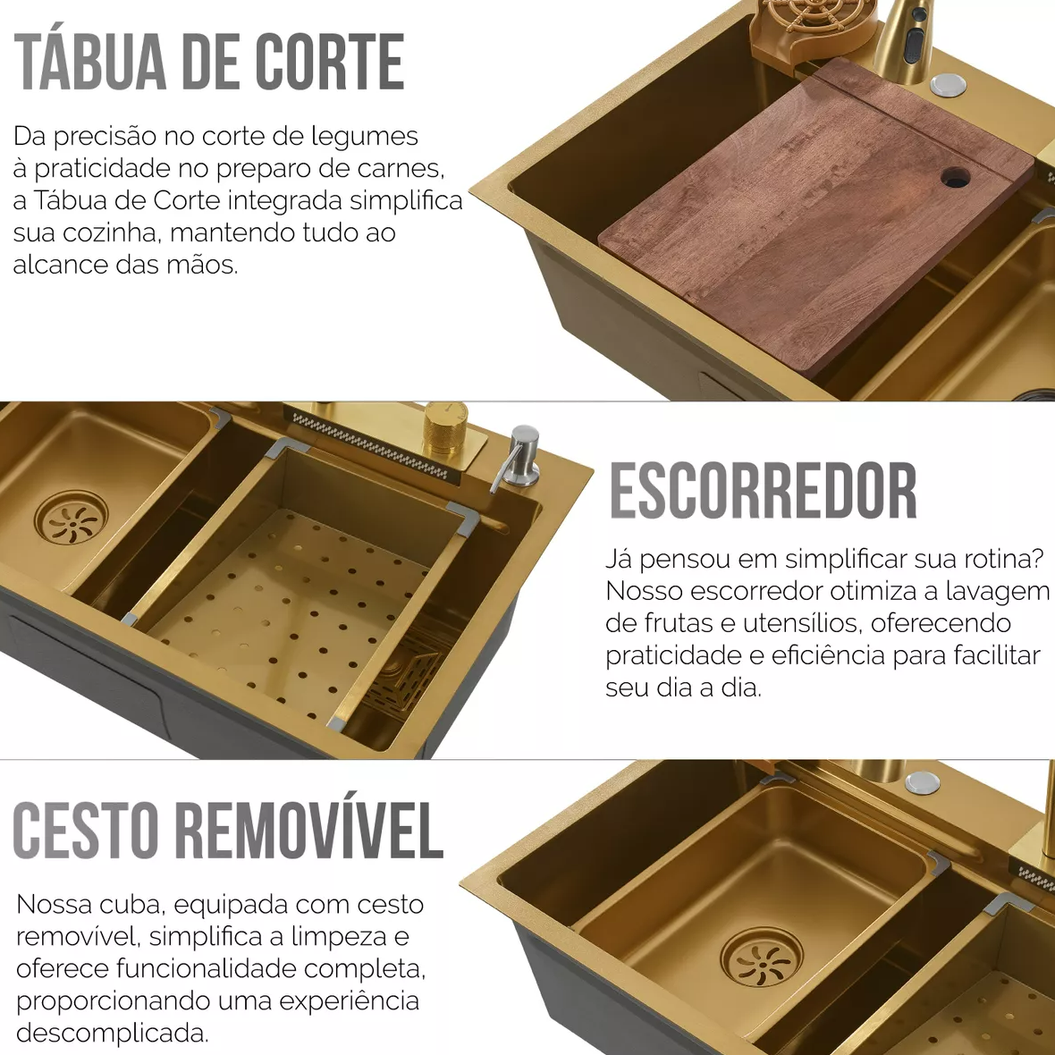 Cuba Cozinha Gourmet Dourado