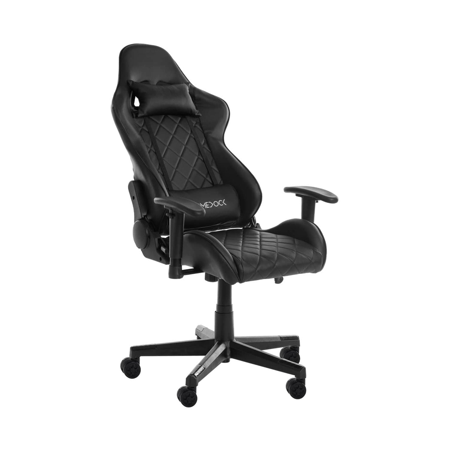 Cadeira de Escritório Gamer  Ceo - Preto c/ PU Preto