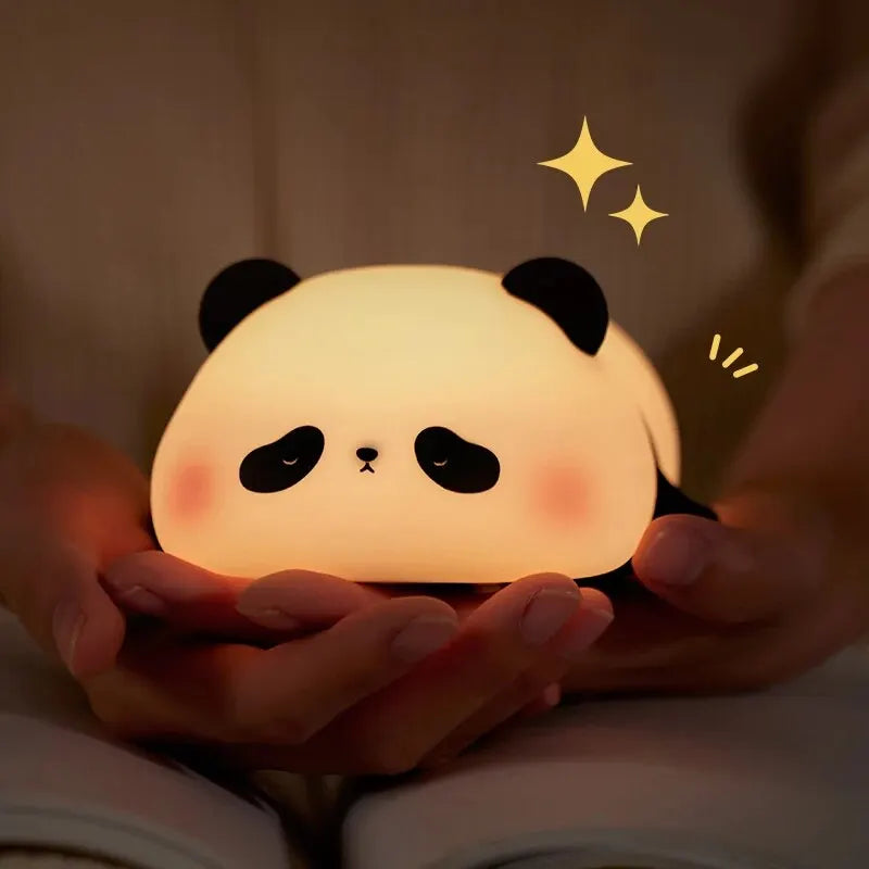 Luminária em Silicone Panda Preguiçoso