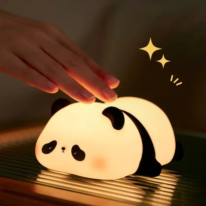 Luminária em Silicone Panda Preguiçoso