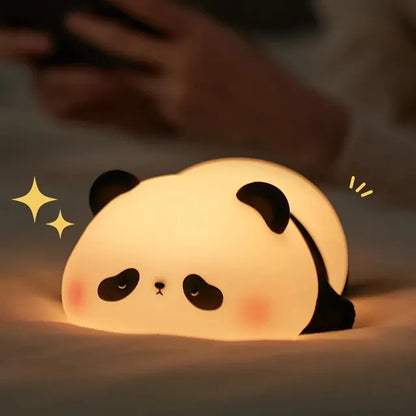 Luminária em Silicone Panda Preguiçoso