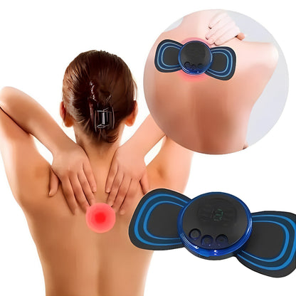 Mini Massageador Elétrico Portátil - Para Aliviar Dores Musculares