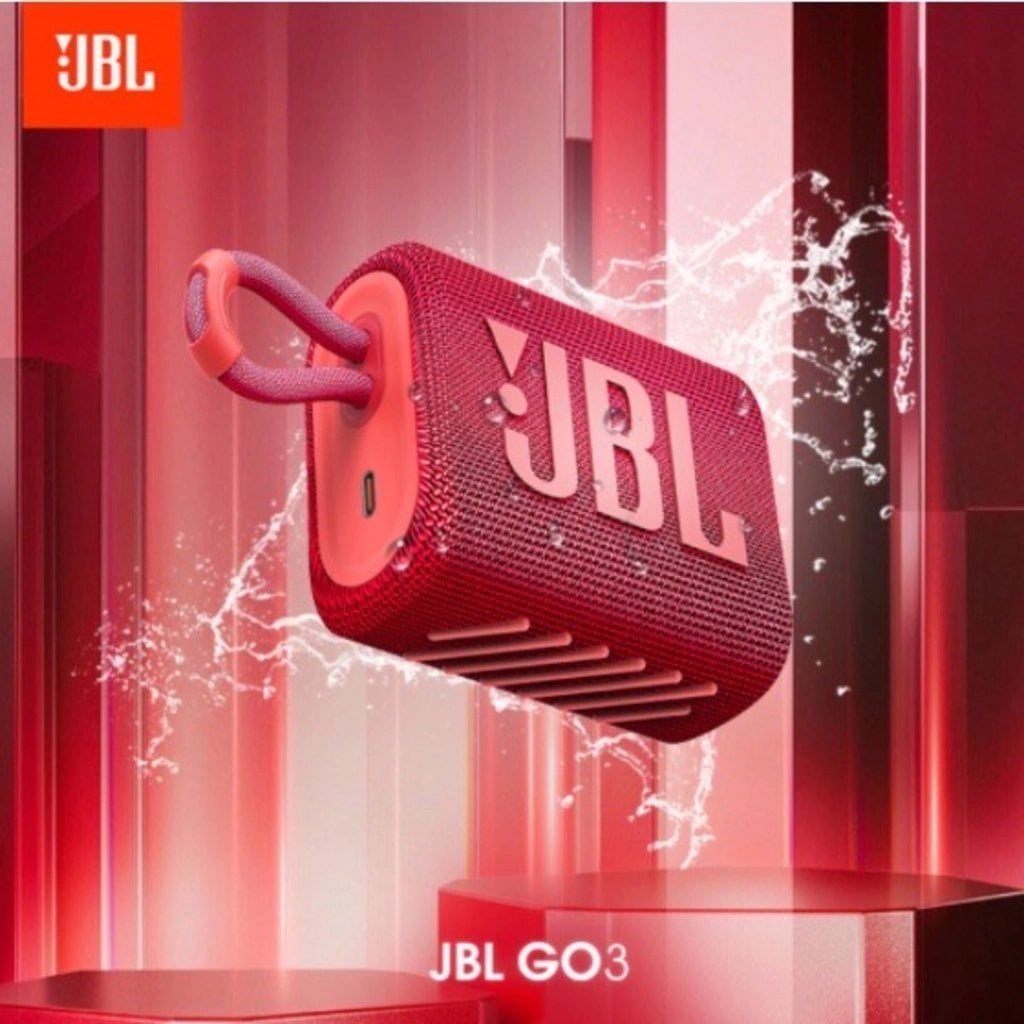 Caixa De Som JBL GO 3 Portátil (À Prova D 'Água)