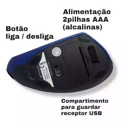 Mouse Vertical | Ortopédico Ergonômico