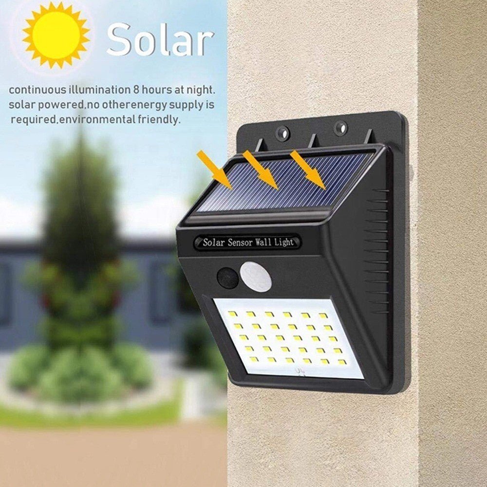 Luminária Solar Elegance Pro com Sensor Inteligente