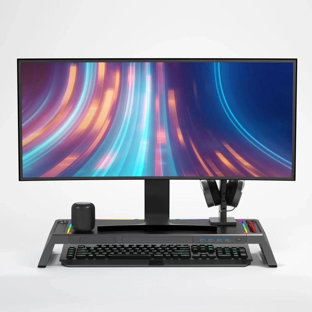 Suporte Mesa | Monitor 10 Modo Rgb + 4 USB